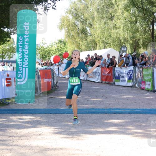 07.09.2025 - 19. Norderstedt Triathlon Zöllner http://msf.ph/oto/8773060 07.09.2025 10:54:27 Ziel 118 meine-sportfotos.de