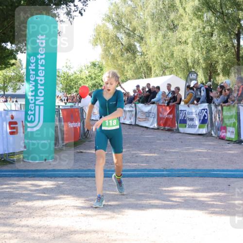 07.09.2025 - 19. Norderstedt Triathlon Zöllner http://msf.ph/oto/8773061 07.09.2025 10:54:28 Ziel 118 meine-sportfotos.de