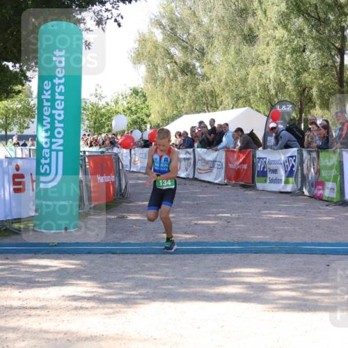 07.09.2025 - 19. Norderstedt Triathlon Zöllner http://msf.ph/oto/8773306 07.09.2025 10:56:02 Ziel 134, 637, 680 meine-sportfotos.de