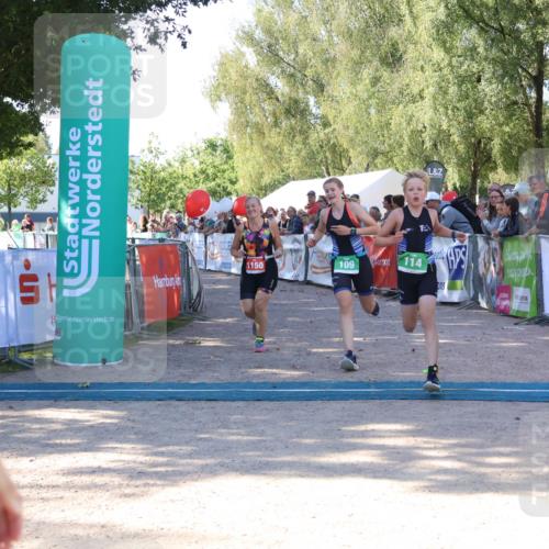 07.09.2025 - 19. Norderstedt Triathlon Zöllner http://msf.ph/oto/8773394 07.09.2025 10:56:27 Ziel 109, 114, 668, 1150 meine-sportfotos.de