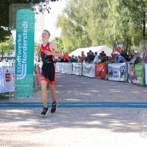 07.09.2025 - 19. Norderstedt Triathlon Zöllner http://msf.ph/oto/8773591 07.09.2025 10:57:16 Ziel 104 meine-sportfotos.de