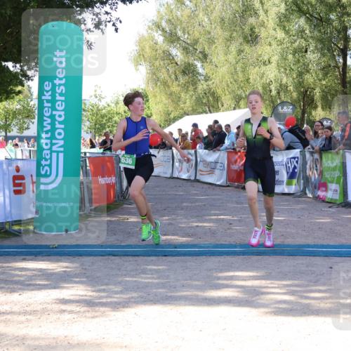 07.09.2025 - 19. Norderstedt Triathlon Zöllner http://msf.ph/oto/8773629 07.09.2025 10:57:32 Ziel 58, 126, 636 meine-sportfotos.de