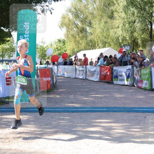 07.09.2025 - 19. Norderstedt Triathlon Zöllner http://msf.ph/oto/8773976 07.09.2025 10:58:58 Ziel 106 meine-sportfotos.de