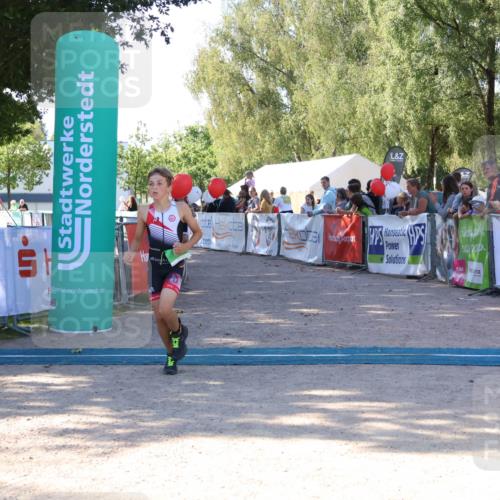 07.09.2025 - 19. Norderstedt Triathlon Zöllner http://msf.ph/oto/8774106 07.09.2025 11:00:13 Ziel 61, 691 meine-sportfotos.de
