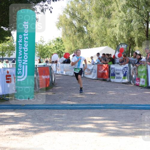 07.09.2025 - 19. Norderstedt Triathlon Zöllner http://msf.ph/oto/8774220 07.09.2025 11:00:45 Ziel 689 meine-sportfotos.de