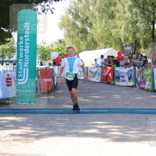 07.09.2025 - 19. Norderstedt Triathlon Zöllner http://msf.ph/oto/8774231 07.09.2025 11:00:45 Ziel 689 meine-sportfotos.de