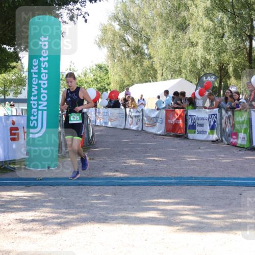 07.09.2025 - 19. Norderstedt Triathlon Zöllner http://msf.ph/oto/8774328 07.09.2025 11:01:24 Ziel 105, 635 meine-sportfotos.de