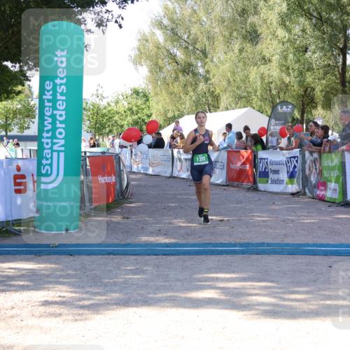 07.09.2025 - 19. Norderstedt Triathlon Zöllner http://msf.ph/oto/8774379 07.09.2025 11:01:39 Ziel 120 meine-sportfotos.de