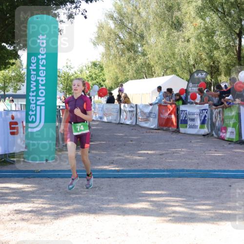 07.09.2025 - 19. Norderstedt Triathlon Zöllner http://msf.ph/oto/8774443 07.09.2025 11:02:03 Ziel 74 meine-sportfotos.de