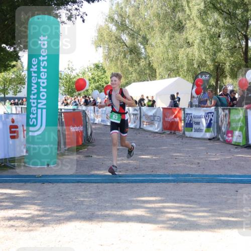 07.09.2025 - 19. Norderstedt Triathlon Zöllner http://msf.ph/oto/8774643 07.09.2025 11:03:59 Ziel 63, 113 meine-sportfotos.de