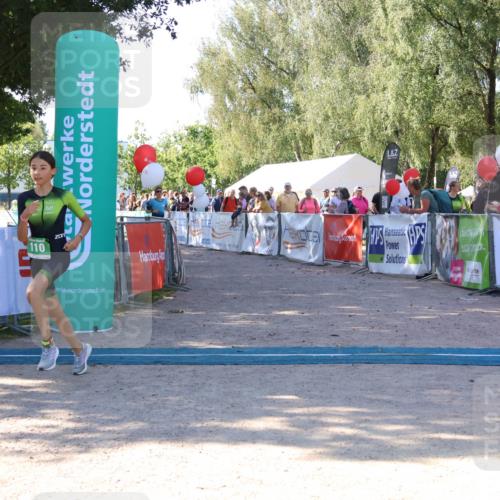 07.09.2025 - 19. Norderstedt Triathlon Zöllner http://msf.ph/oto/8774752 07.09.2025 11:04:59 Ziel 110, 650 meine-sportfotos.de