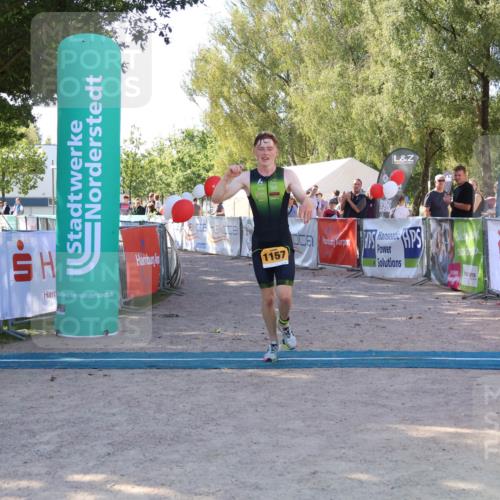 07.09.2025 - 19. Norderstedt Triathlon Zöllner http://msf.ph/oto/8775367 07.09.2025 11:43:59 Ziel 1157 meine-sportfotos.de