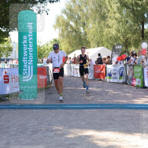 07.09.2025 - 19. Norderstedt Triathlon Zöllner http://msf.ph/oto/8776500 07.09.2025 12:01:19 Ziel 284, 1152 meine-sportfotos.de