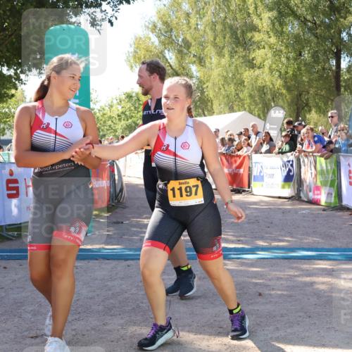 07.09.2025 - 19. Norderstedt Triathlon Zöllner http://msf.ph/oto/8778370 07.09.2025 12:29:05 Ziel 736, 1197, 1348 meine-sportfotos.de