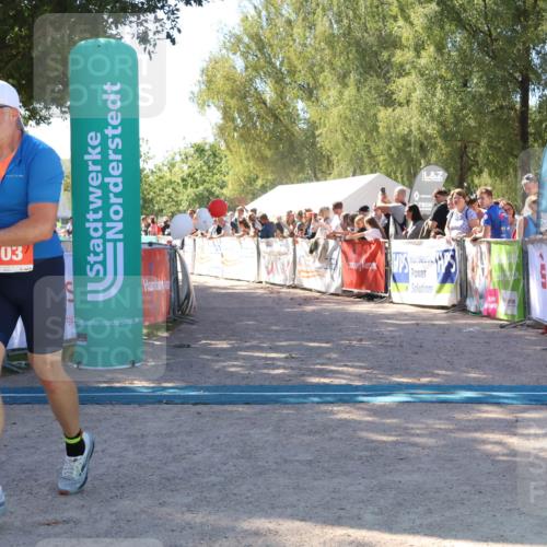 07.09.2025 - 19. Norderstedt Triathlon Zöllner http://msf.ph/oto/8778614 07.09.2025 12:31:00 Ziel 303 meine-sportfotos.de