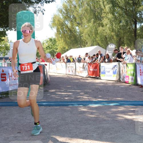 07.09.2025 - 19. Norderstedt Triathlon Zöllner http://msf.ph/oto/8778902 07.09.2025 12:34:01 Ziel 714, 731 meine-sportfotos.de