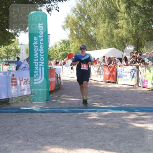 07.09.2025 - 19. Norderstedt Triathlon Zöllner http://msf.ph/oto/8779351 07.09.2025 12:37:51 Ziel 1367 meine-sportfotos.de