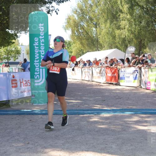 07.09.2025 - 19. Norderstedt Triathlon Zöllner http://msf.ph/oto/8779371 07.09.2025 12:37:52 Ziel 1367 meine-sportfotos.de