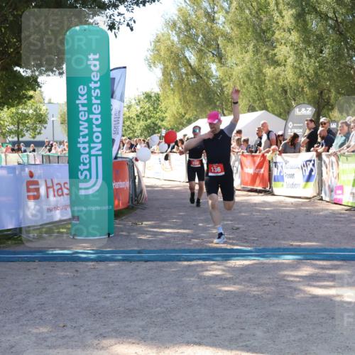 07.09.2025 - 19. Norderstedt Triathlon Zöllner http://msf.ph/oto/8779410 07.09.2025 12:38:29 Ziel 136, 859 meine-sportfotos.de