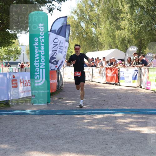 07.09.2025 - 19. Norderstedt Triathlon Zöllner http://msf.ph/oto/8779762 07.09.2025 12:41:56 Ziel 164 meine-sportfotos.de