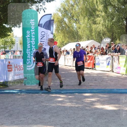 07.09.2025 - 19. Norderstedt Triathlon Zöllner http://msf.ph/oto/8779985 07.09.2025 12:46:22 Ziel 184, 226, 267, 1246 meine-sportfotos.de