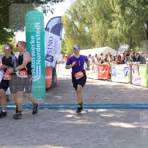 07.09.2025 - 19. Norderstedt Triathlon Zöllner http://msf.ph/oto/8780000 07.09.2025 12:46:23 Ziel 184, 226, 267, 1246 meine-sportfotos.de