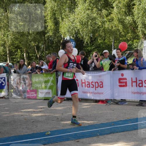 07.09.2025 - 19. Norderstedt Triathlon Zöllner http://msf.ph/oto/8781867 07.09.2025 11:00:19 Ziel 61, 681, 691 meine-sportfotos.de
