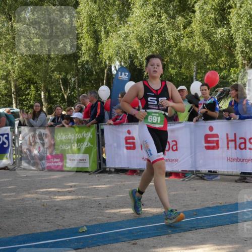 07.09.2025 - 19. Norderstedt Triathlon Zöllner http://msf.ph/oto/8781871 07.09.2025 11:00:19 Ziel 61, 681, 691 meine-sportfotos.de