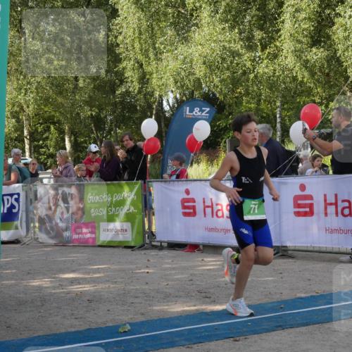 07.09.2025 - 19. Norderstedt Triathlon Zöllner http://msf.ph/oto/8782449 07.09.2025 11:04:20 Ziel 71, 92 meine-sportfotos.de