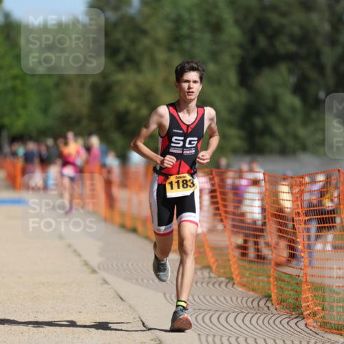 07.09.2025 - 19. Norderstedt Triathlon Michael Strokosch http://msf.ph/oto/8795377 07.09.2025 11:53:03 Laufen 1183 meine-sportfotos.de