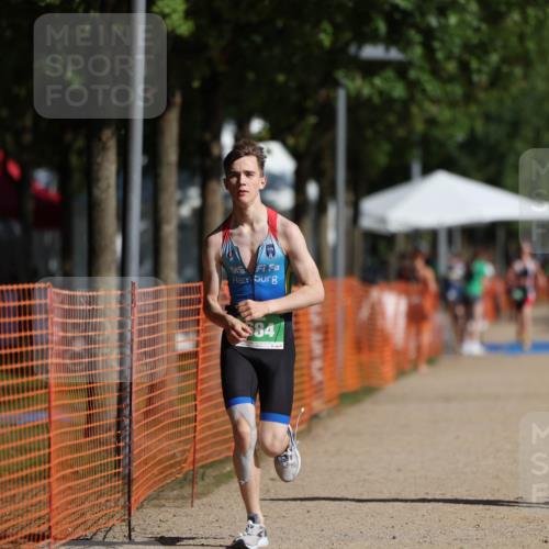 07.09.2025 - 19. Norderstedt Triathlon Michael Strokosch http://msf.ph/oto/8796984 07.09.2025 10:53:31 Laufen 653, 684 meine-sportfotos.de