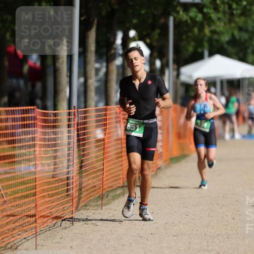 07.09.2025 - 19. Norderstedt Triathlon Michael Strokosch http://msf.ph/oto/8799870 07.09.2025 10:56:28 Laufen 131, 651 meine-sportfotos.de