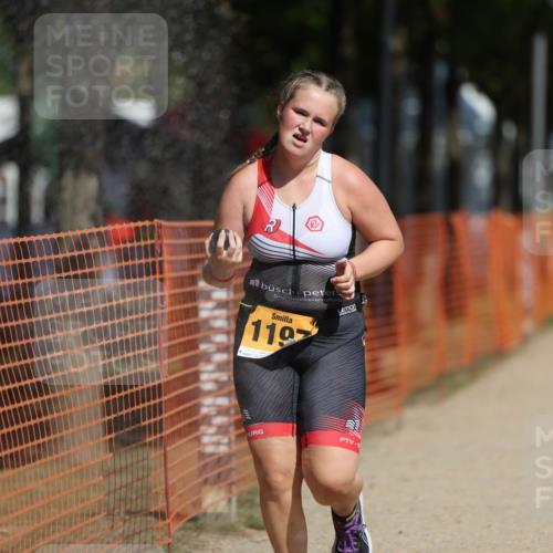 07.09.2025 - 19. Norderstedt Triathlon Michael Strokosch http://msf.ph/oto/8806580 07.09.2025 12:10:02 Laufen 1153, 1197 meine-sportfotos.de