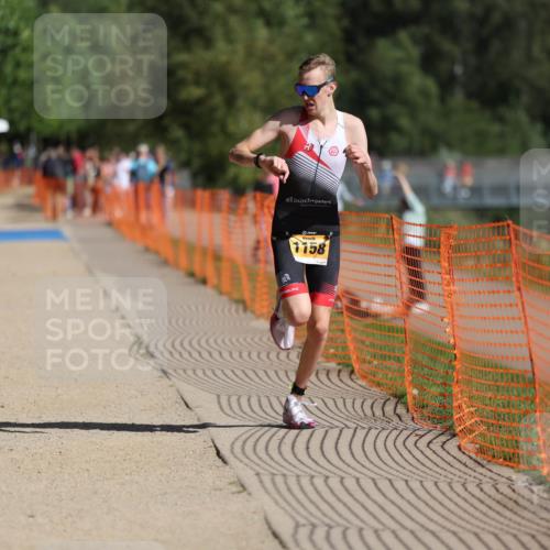 07.09.2025 - 19. Norderstedt Triathlon Michael Strokosch http://msf.ph/oto/8806789 07.09.2025 11:28:13 Laufen 1158 meine-sportfotos.de
