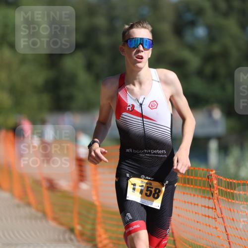 07.09.2025 - 19. Norderstedt Triathlon Michael Strokosch http://msf.ph/oto/8806836 07.09.2025 11:28:14 Laufen 1158 meine-sportfotos.de