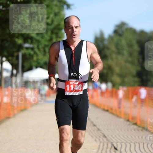 07.09.2025 - 19. Norderstedt Triathlon Michael Strokosch http://msf.ph/oto/8808792 07.09.2025 10:32:47 Laufen 1140 meine-sportfotos.de
