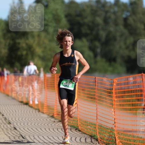 07.09.2025 - 19. Norderstedt Triathlon Michael Strokosch http://msf.ph/oto/8809908 07.09.2025 10:38:52 Laufen 646, 1139 meine-sportfotos.de