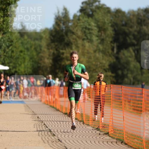 07.09.2025 - 19. Norderstedt Triathlon Michael Strokosch http://msf.ph/oto/8810875 07.09.2025 10:41:31 Laufen 655, 663 meine-sportfotos.de