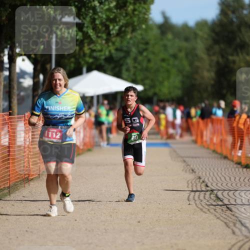 07.09.2025 - 19. Norderstedt Triathlon Michael Strokosch http://msf.ph/oto/8815503 07.09.2025 10:46:28 Laufen 60, 1112 meine-sportfotos.de