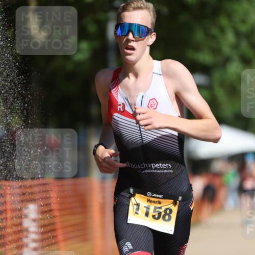 07.09.2025 - 19. Norderstedt Triathlon Michael Strokosch http://msf.ph/oto/8816936 07.09.2025 11:47:21 Laufen 1158 meine-sportfotos.de