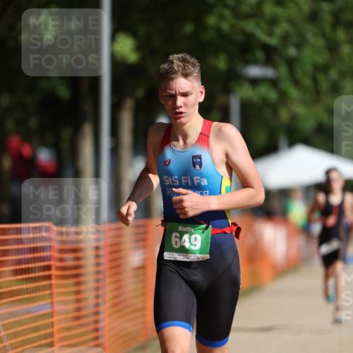 07.09.2025 - 19. Norderstedt Triathlon Michael Strokosch http://msf.ph/oto/8819094 07.09.2025 10:51:17 Laufen 68, 649 meine-sportfotos.de