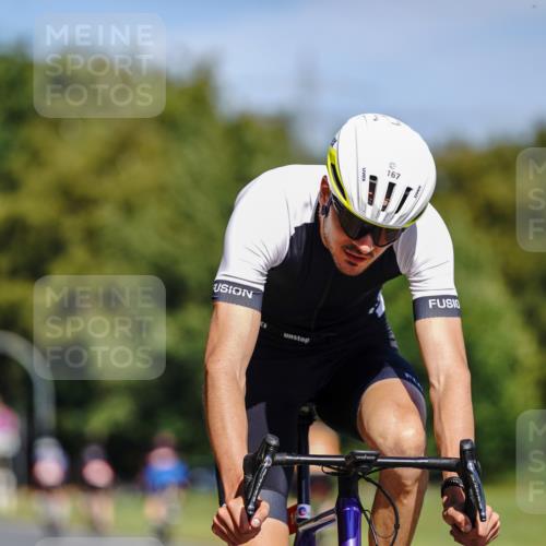 07.09.2025 - 19. Norderstedt Triathlon Michael Burmester http://msf.ph/oto/8835633 07.09.2025 12:34:09 Radfahren 167 meine-sportfotos.de