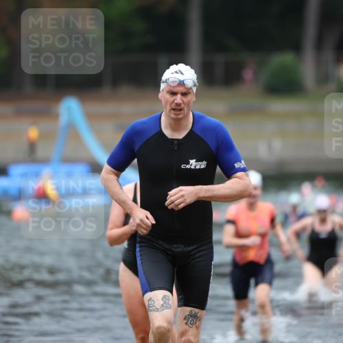 14.09.2025 - Stadtparktriathlon Michael Strokosch http://msf.ph/oto/8862417 14.09.2025 09:50:41 Schwimmen 535, 539, 566, 589, 592 meine-sportfotos.de