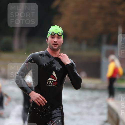 14.09.2025 - Stadtparktriathlon Michael Strokosch http://msf.ph/oto/8863975 14.09.2025 08:50:11 Schwimmen 309, 355 meine-sportfotos.de