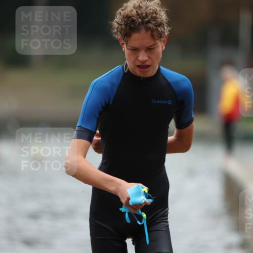 14.09.2025 - Stadtparktriathlon Michael Strokosch http://msf.ph/oto/8865392 14.09.2025 09:03:24 Schwimmen 387, 430, 434, 437 meine-sportfotos.de
