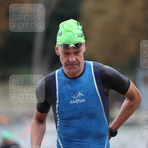 14.09.2025 - Stadtparktriathlon Michael Strokosch http://msf.ph/oto/8871032 14.09.2025 11:30:38 Schwimmen 1041, 1092, 1115 meine-sportfotos.de