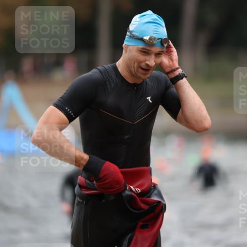 14.09.2025 - Stadtparktriathlon Michael Strokosch http://msf.ph/oto/8871069 14.09.2025 11:30:57 Schwimmen 1048, 1072, 1099, 1112 meine-sportfotos.de