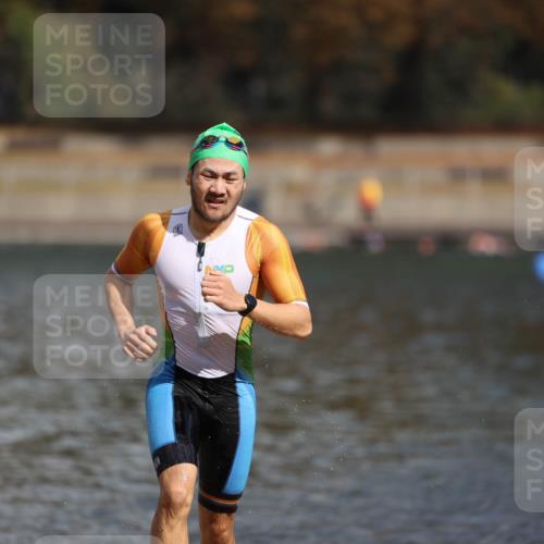 14.09.2025 - Stadtparktriathlon Michael Strokosch http://msf.ph/oto/8871876 14.09.2025 11:49:09 Schwimmen 1178, 1217 meine-sportfotos.de