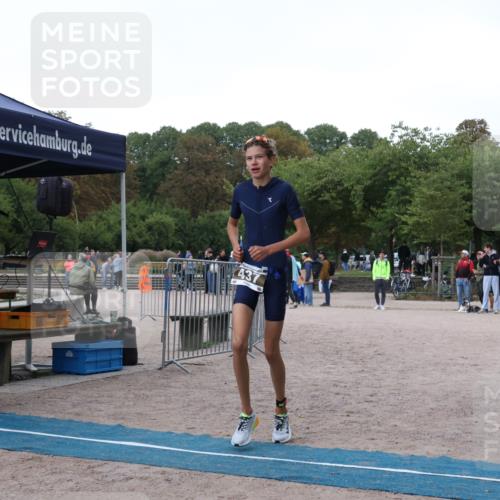 14.09.2025 - Stadtparktriathlon Strokosch-Dieckow http://msf.ph/oto/8883277 14.09.2025 10:05:46 Ziel 437 meine-sportfotos.de