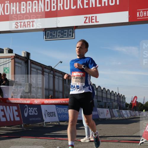 03.10.2025 - Köhlbrandbrückenlauf Luisa Fischer http://msf.ph/oto/9023543 03.10.2025 12:46:37 Ziel 4027, 4033 meine-sportfotos.de
